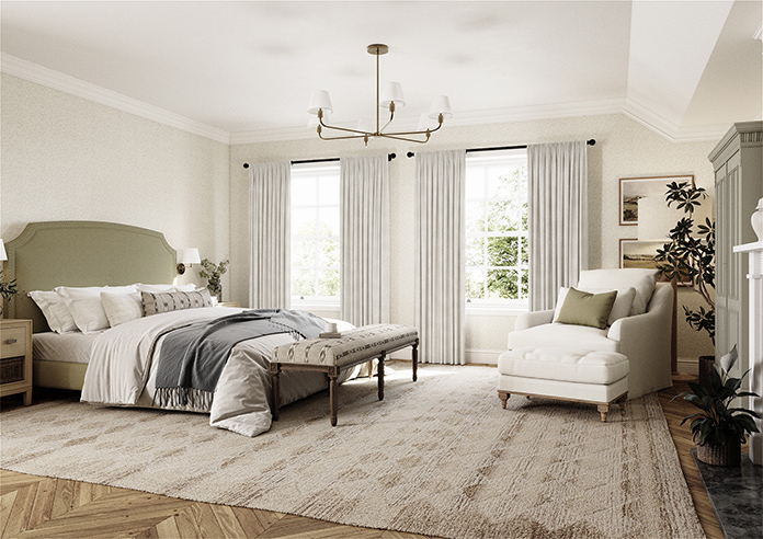 Florence Faux Suede, Grey Mist - Made to Measure Curtains - Image 7